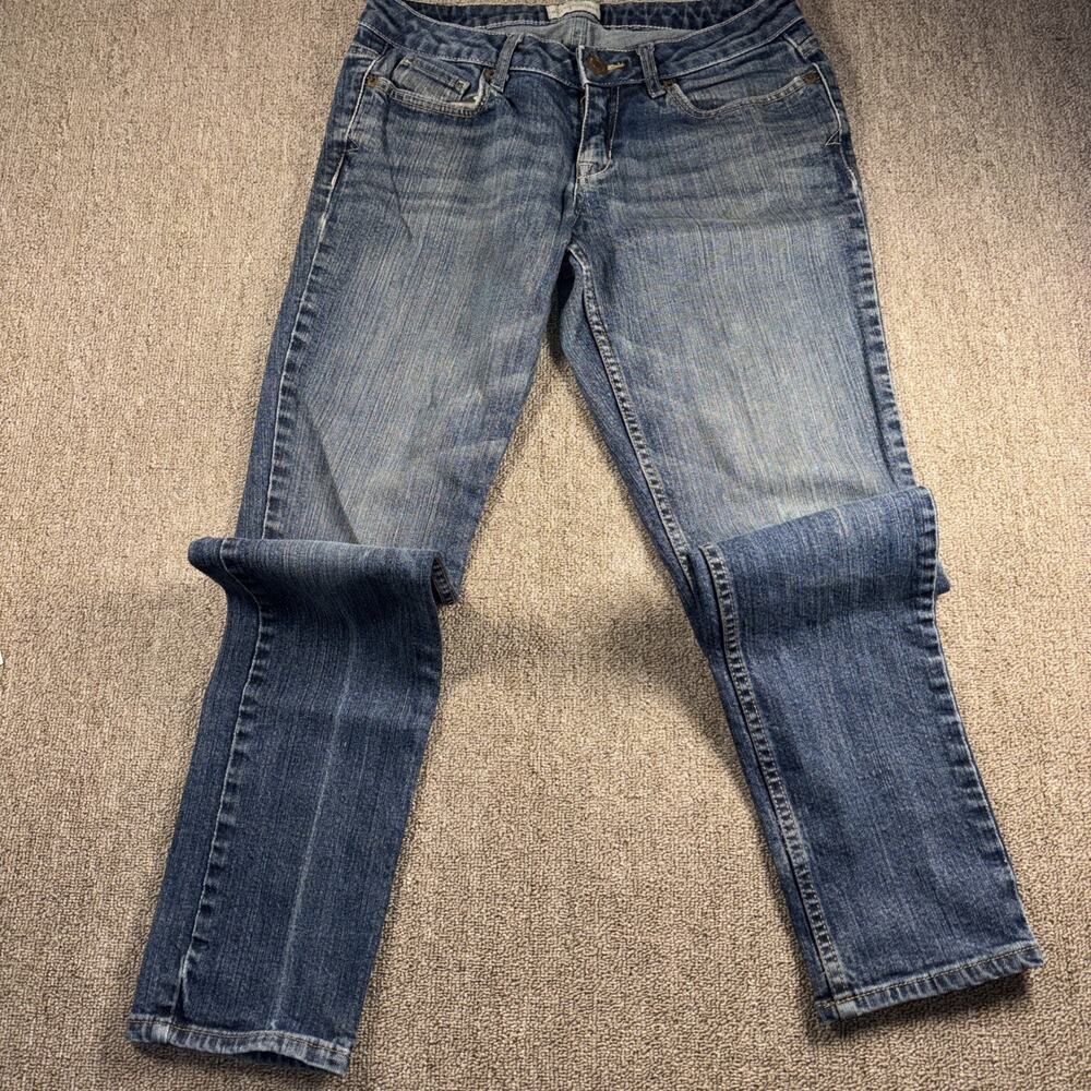 Aeropostale Women’s Jeans Skinny 3/4 Blue Tapered